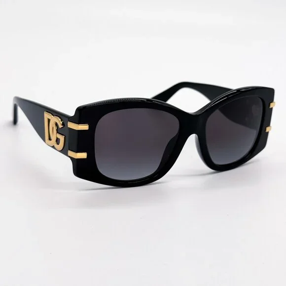 NEW DG4501 501/8G DOLCE&GABBANA GOLD SHIELD SUNGLASSES DG4501 - Picture 5 of 10